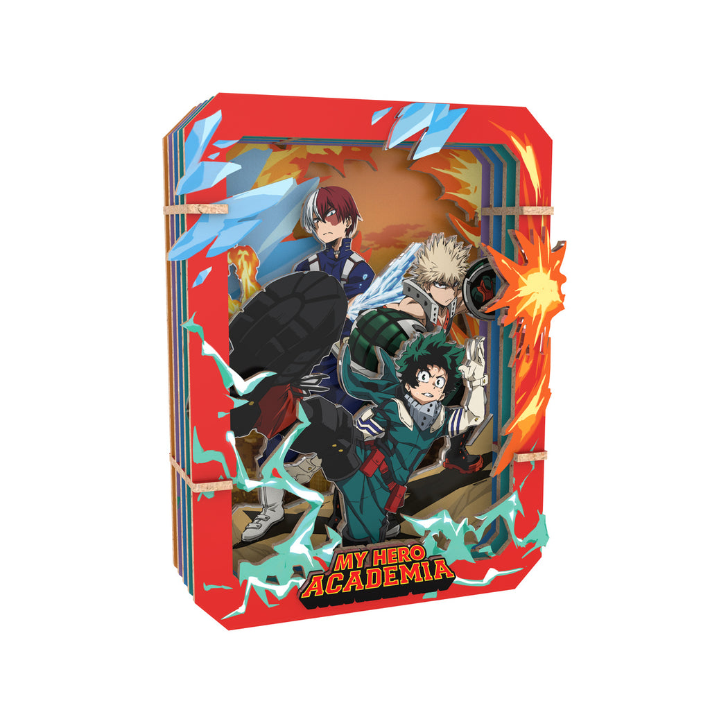 Produktbild My Hero Academia - Group träram i galleristil