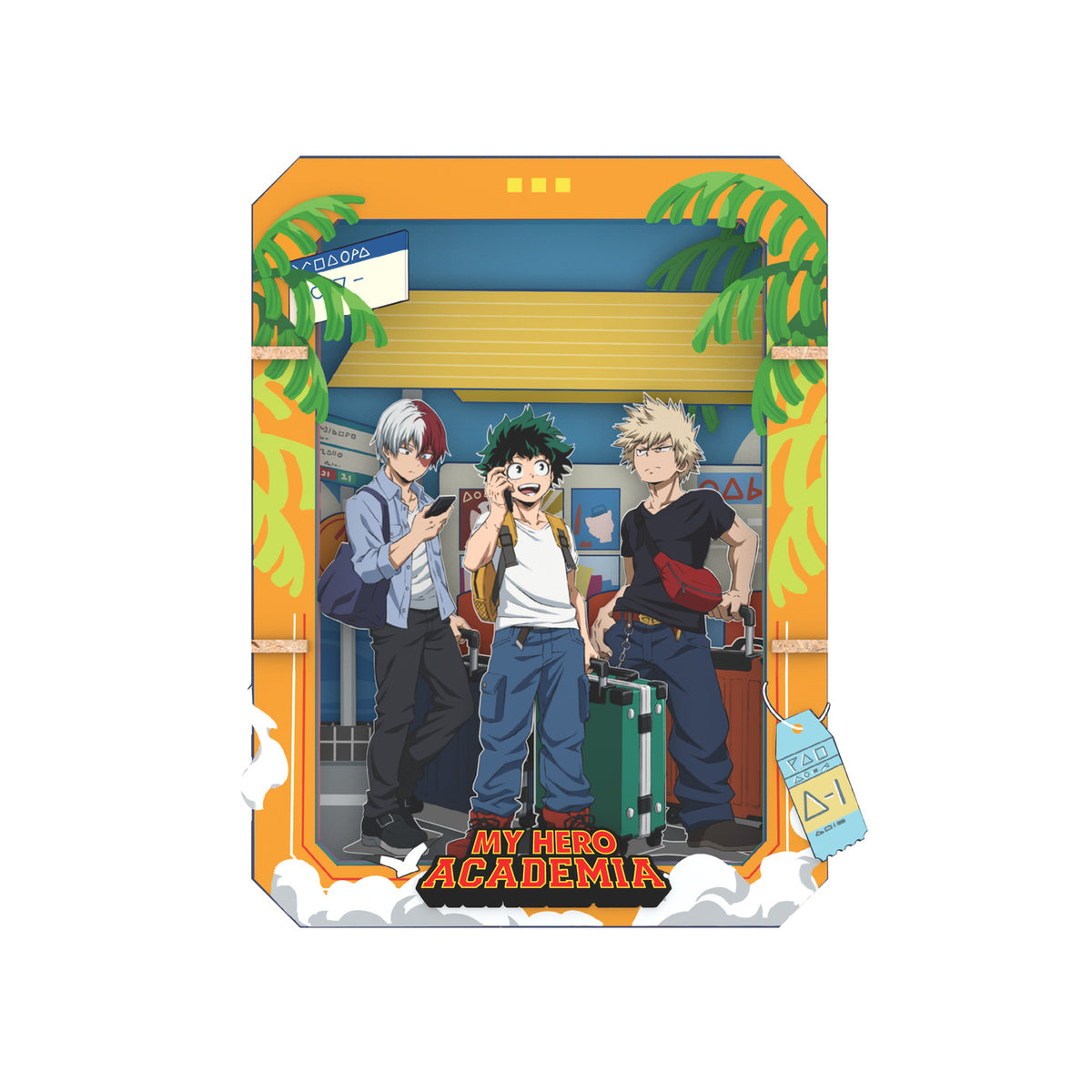 Produktbild My Hero Academia - Snapshots Wooden Gallery Fotoram