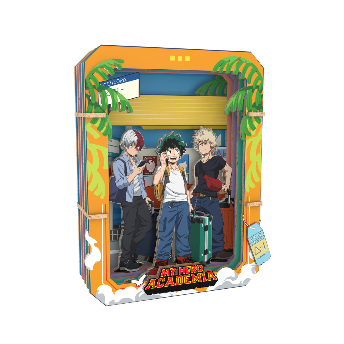 Produktbild My Hero Academia - Snapshots Wooden Gallery Fotoram
