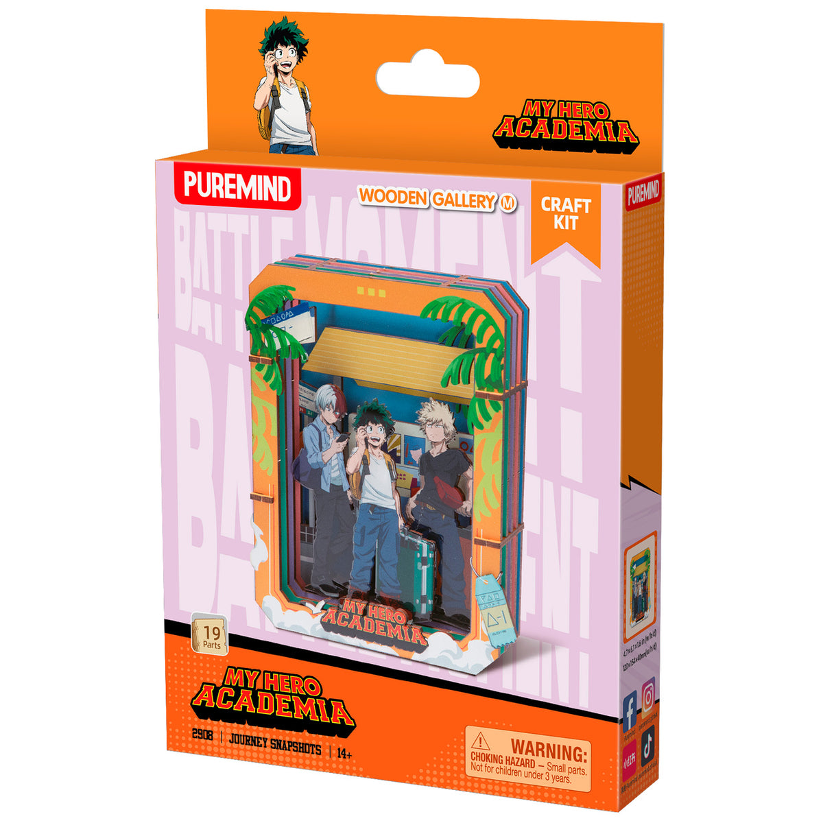 Produktbild My Hero Academia - Snapshots Wooden Gallery Fotoram