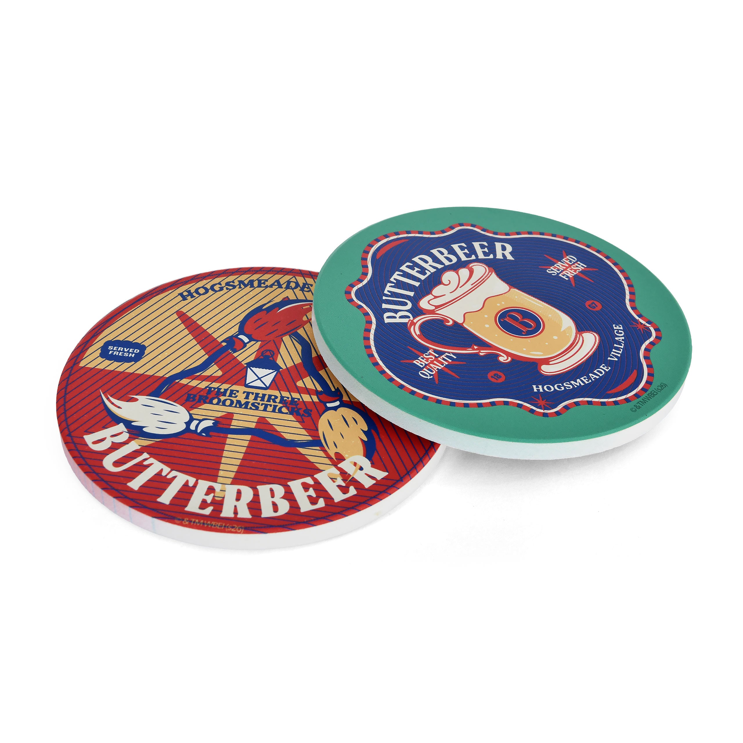 Produktbild Harry Potter - Smöröl Glasunderlägg 4-pack