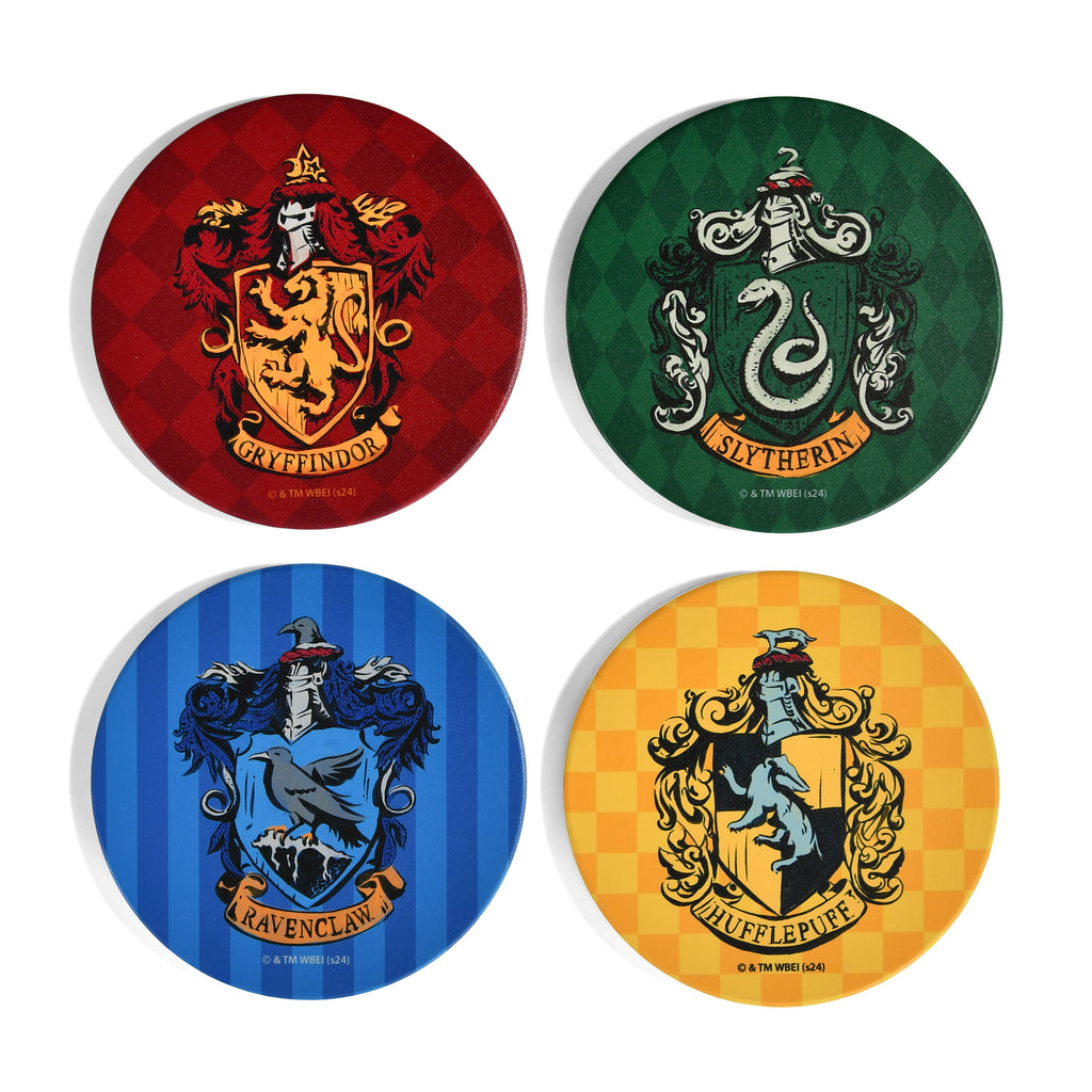 Produktbild Harry Potter - Husvapen Glasunderlägg 4-pack