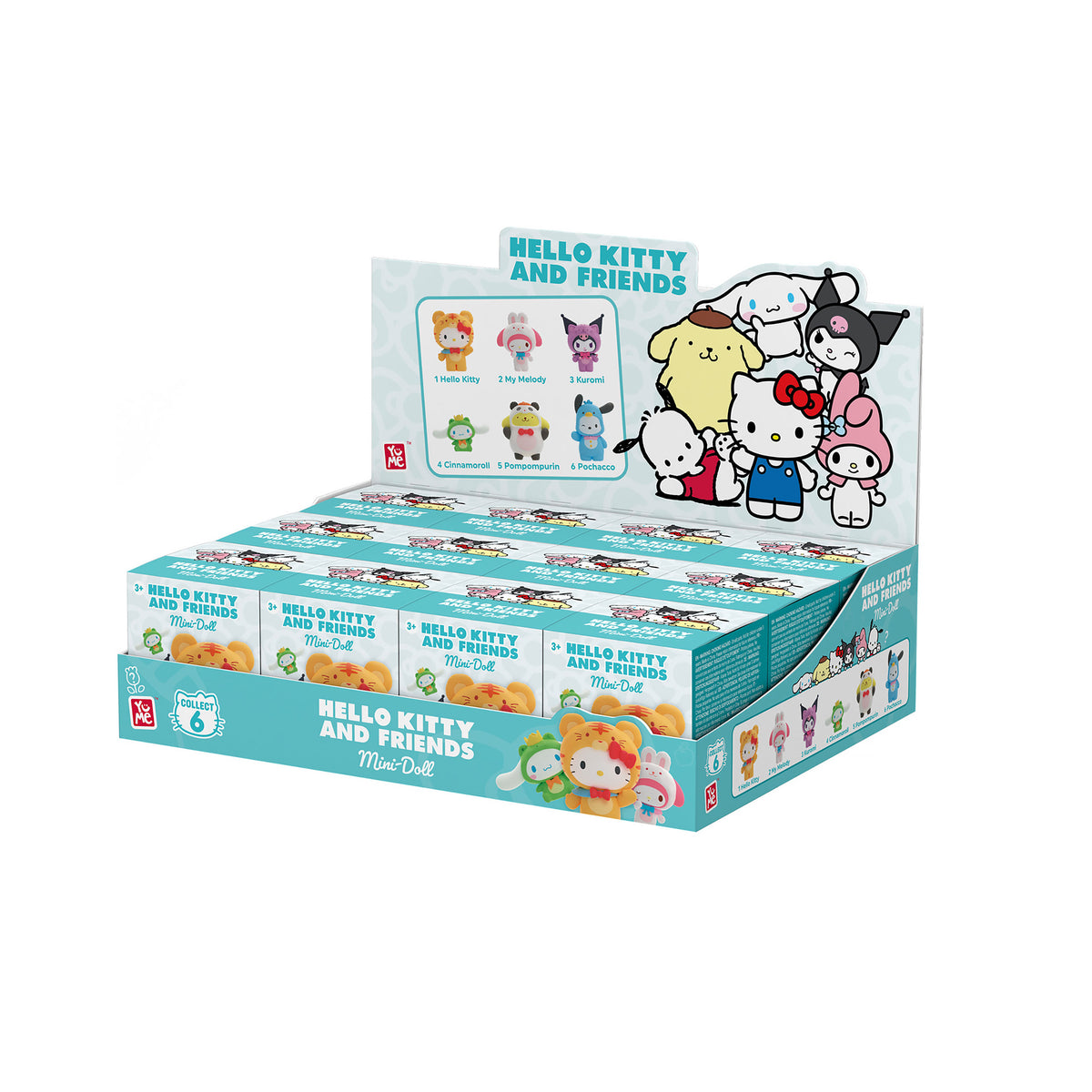 Product image Hello Kitty & Friends – Mini Doll Forest Friends Series Mystery Figure Display