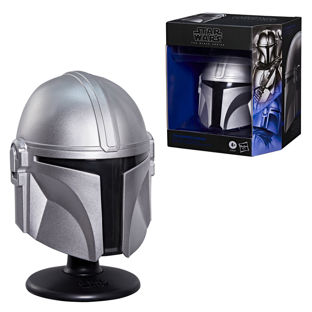 Produktbild Star Wars - Mandalorian mini hjälmreplika på bas