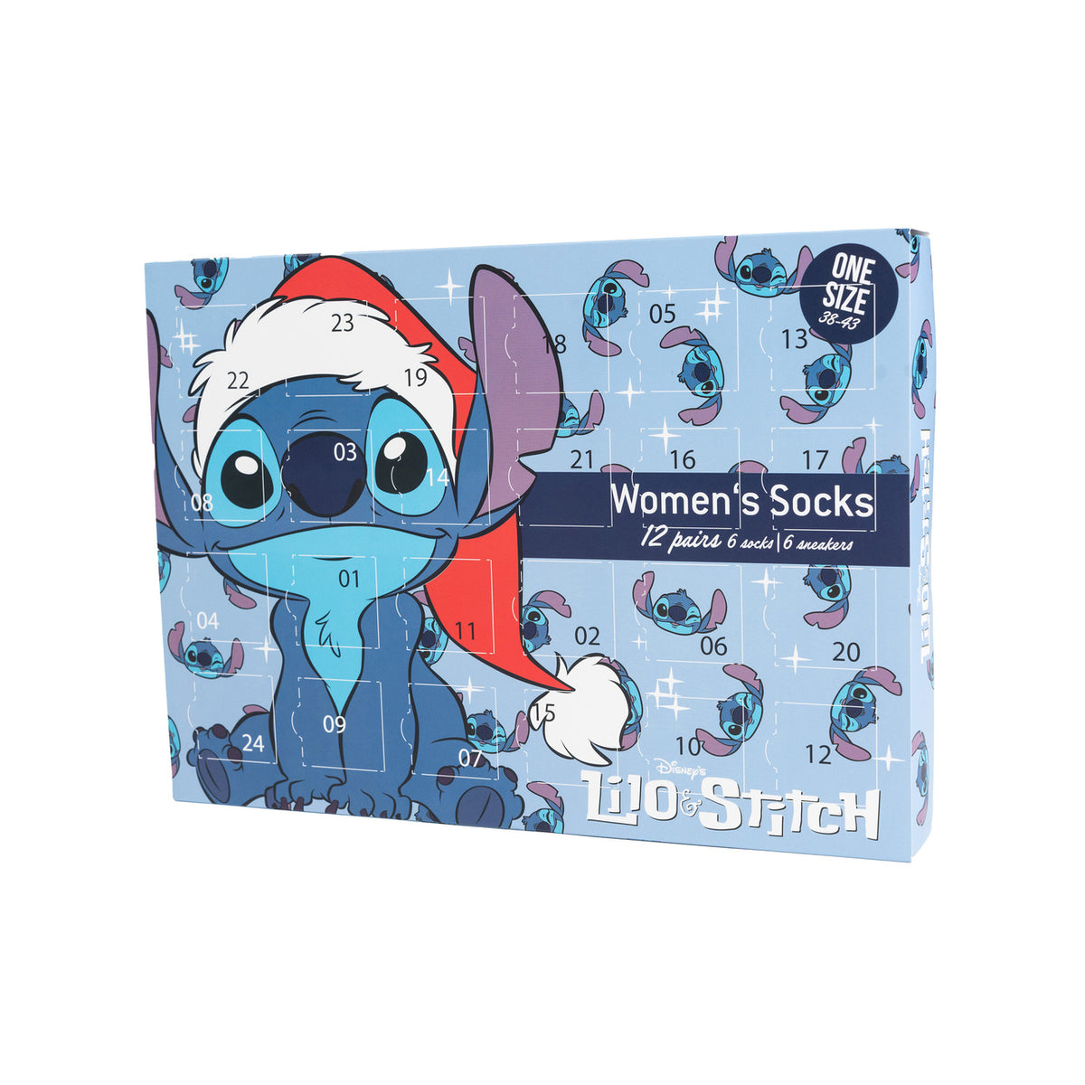 Produktbild Stitch strumpor adventskalender – Lilo & Stitch