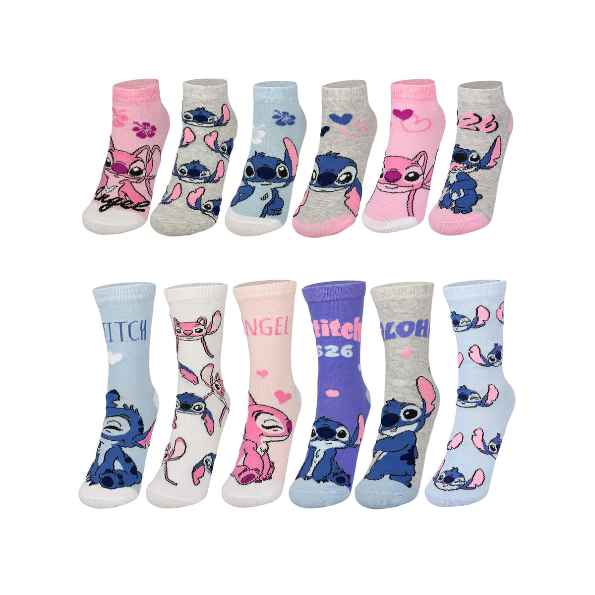 Produktbild Stitch strumpor adventskalender – Lilo & Stitch