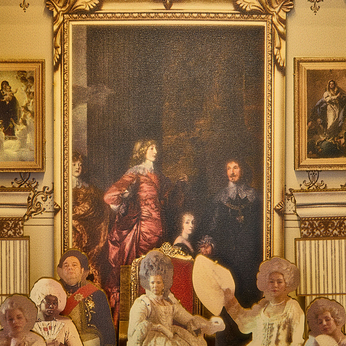 Produktbild Bridgerton - The Duke and I Book Nook Modellbyggsats Trä