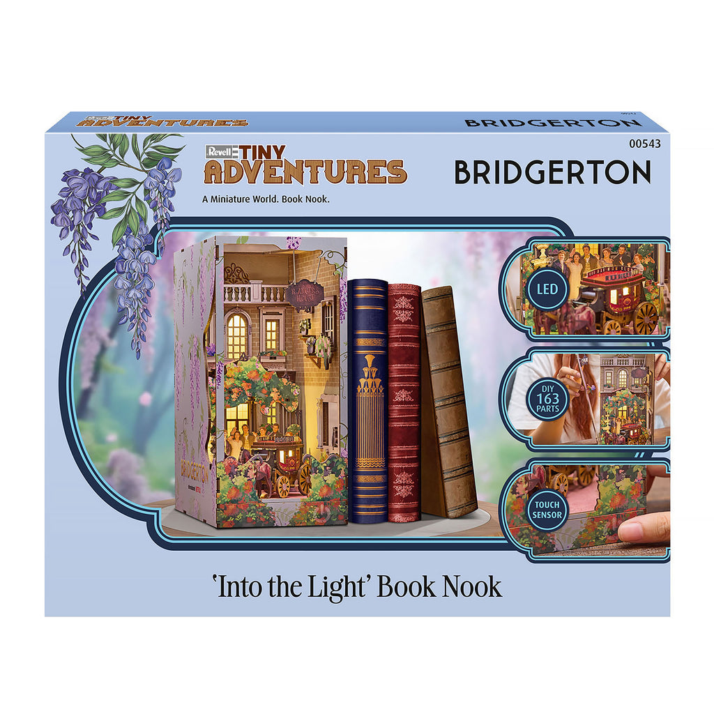 Product image Bridgerton - Into the Light Book Nook Model Kit Wood