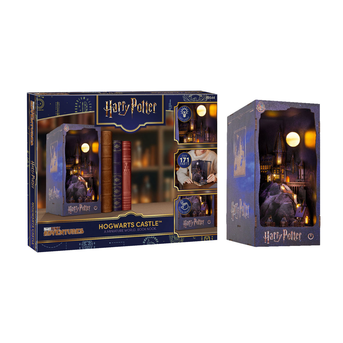 Produktbild Harry Potter - Hogwarts slott Nook modellbyggsats trä