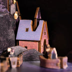 Produktbild Harry Potter - Hogwarts slott Nook modellbyggsats trä