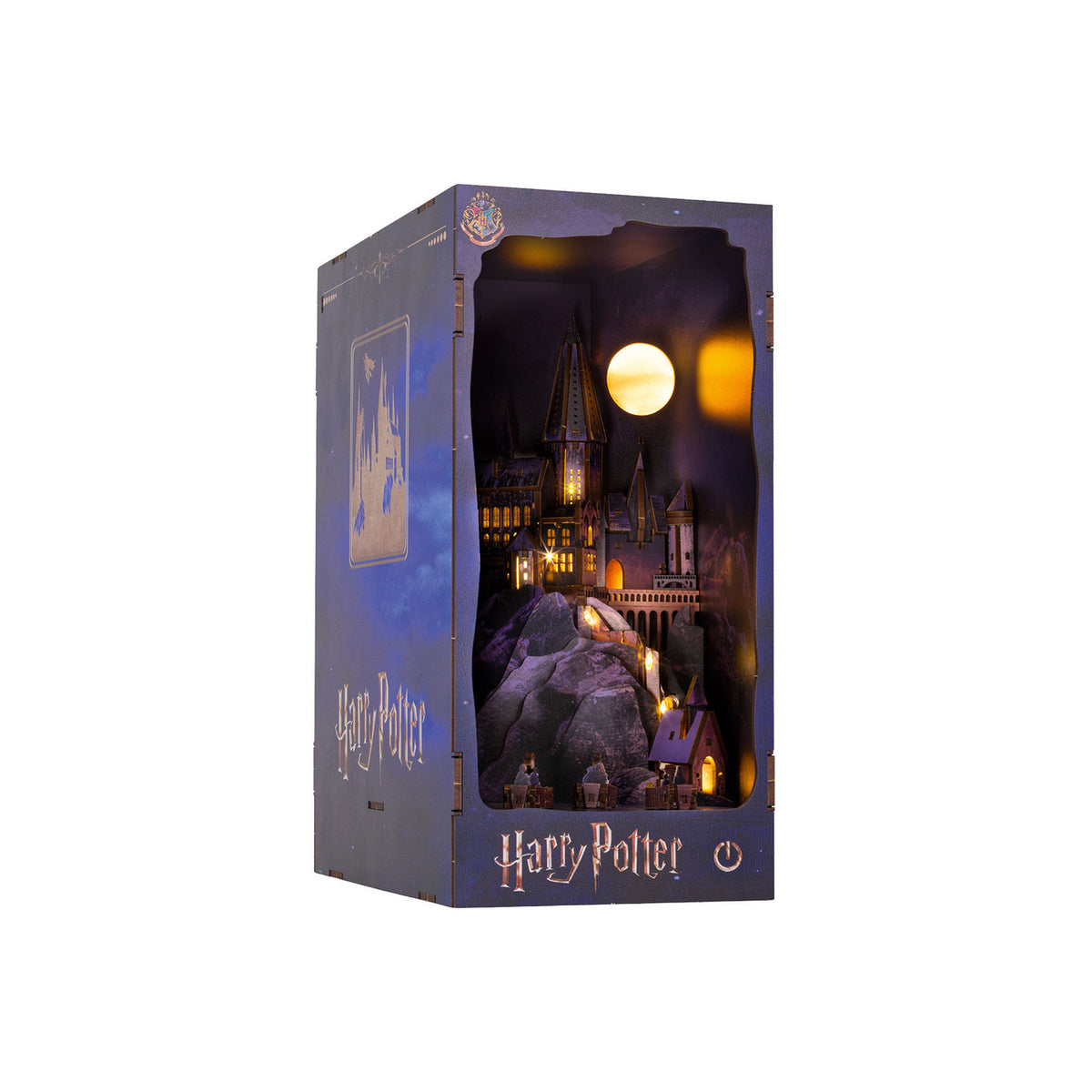 Produktbild Harry Potter - Hogwarts slott Nook modellbyggsats trä