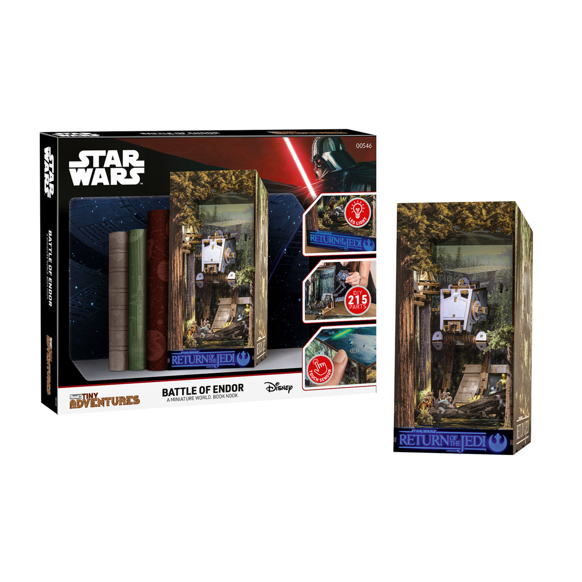 Produktbild Star Wars - Battle of Endor Nook Modellbyggsats i trä