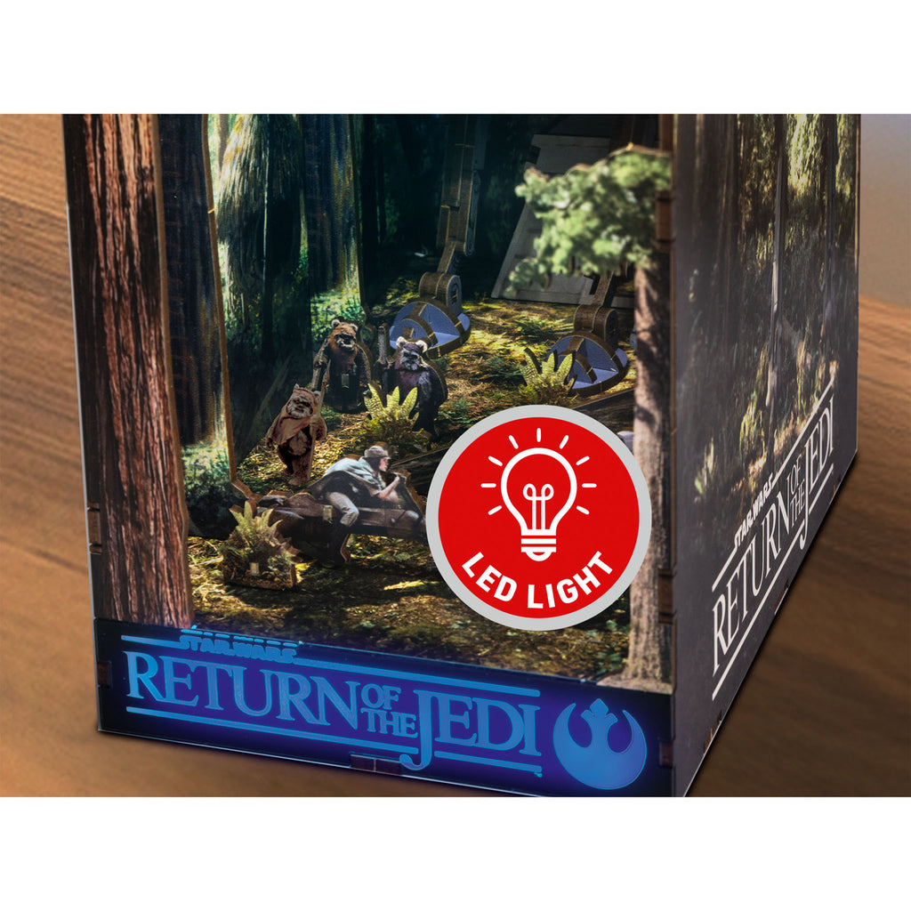 Produktbild Star Wars - Battle of Endor Nook Modellbyggsats i trä