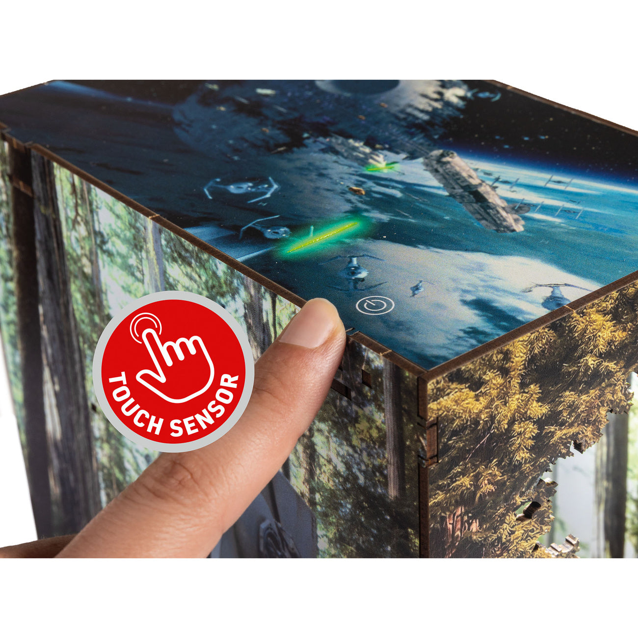Produktbild Star Wars - Battle of Endor Nook Modellbyggsats i trä