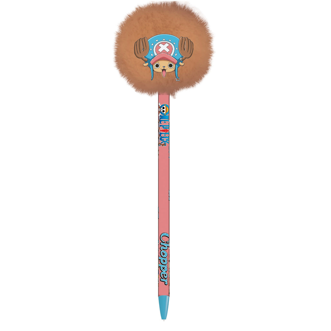 Produktbild One Piece - Chopper kulspetspenna med pompom