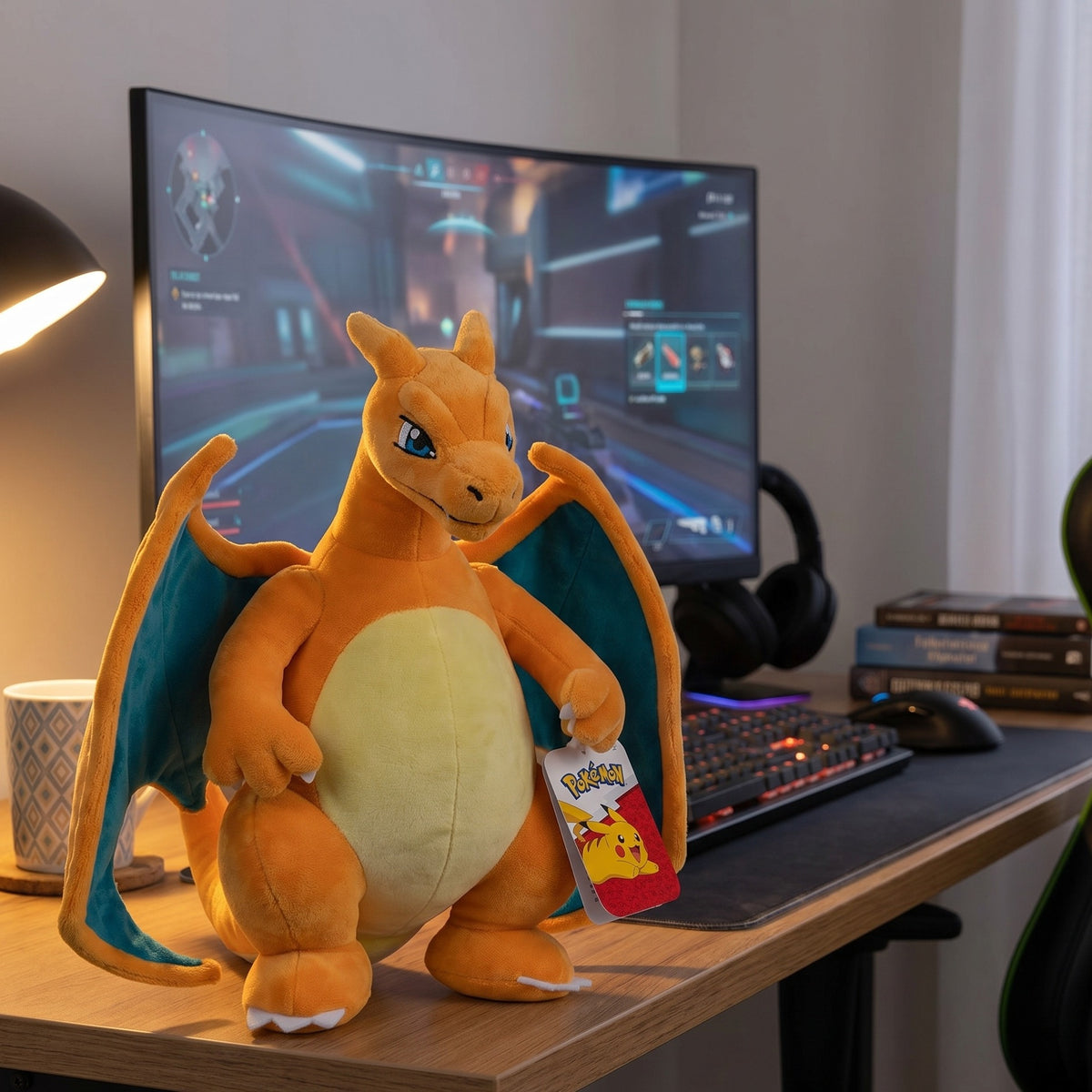 Produktbild Pokémon - Charizard Gosedjursfigur