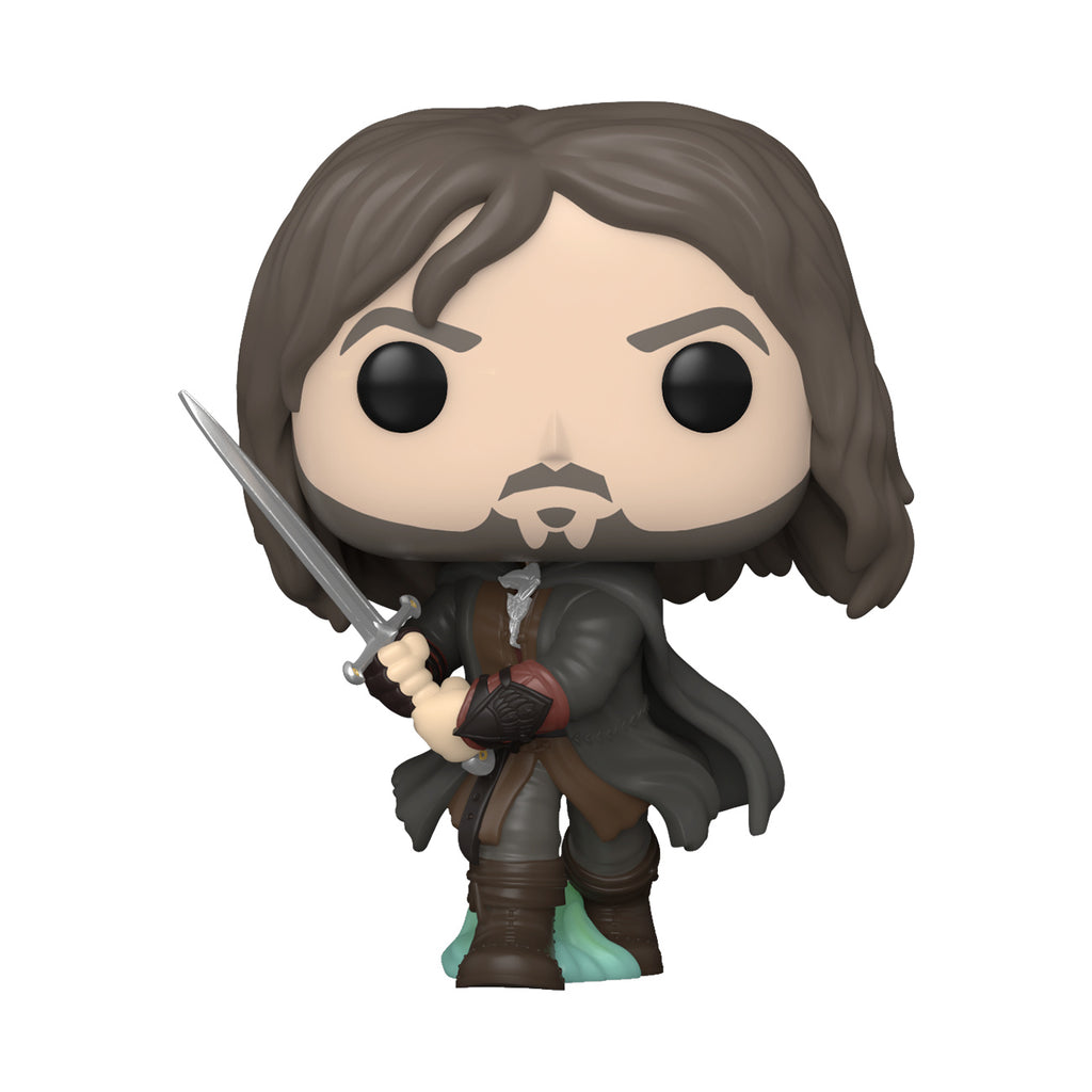 Produktbild Sagan om Ringen - Aragorn Glow in the Dark Funko Pop-figur