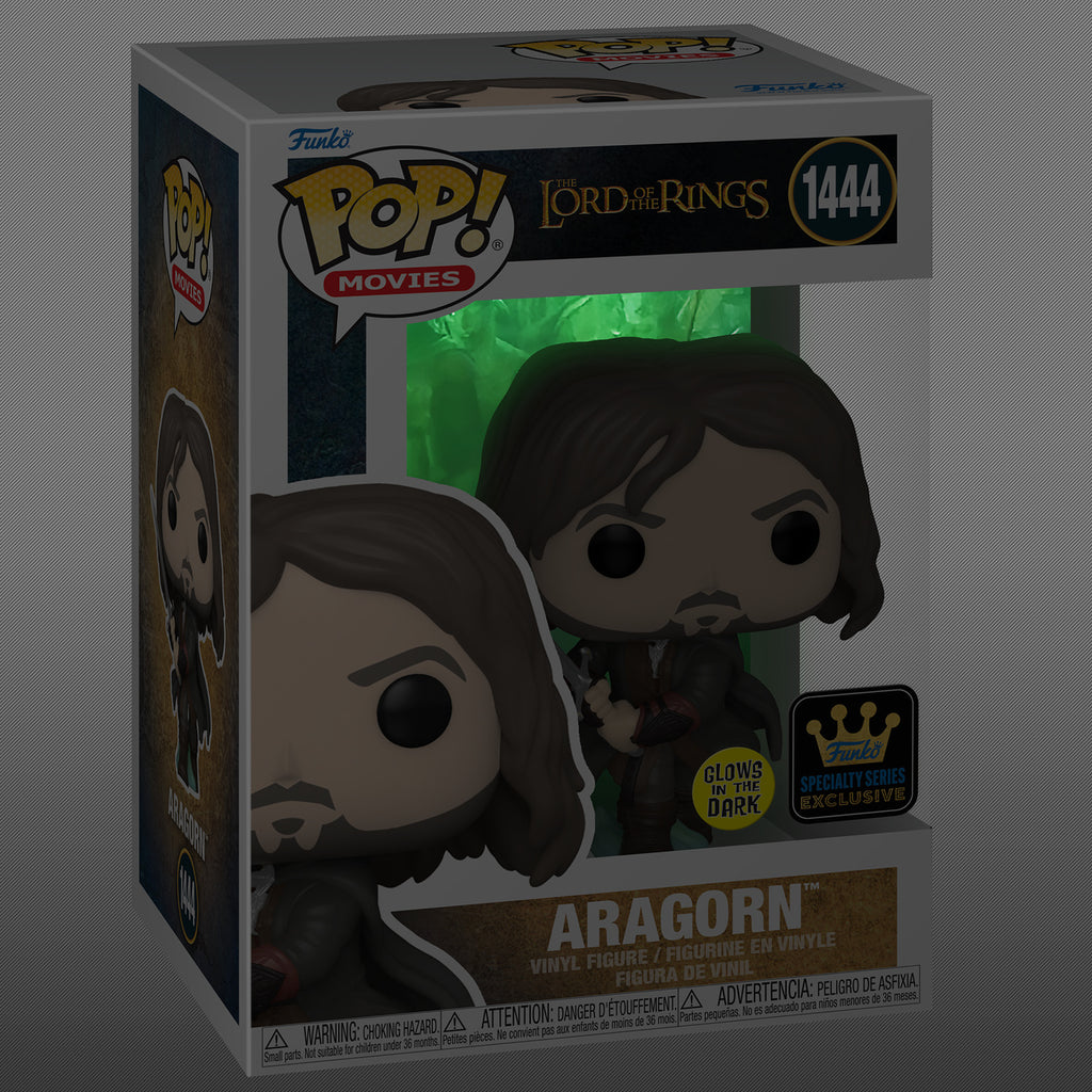 Produktbild Sagan om Ringen - Aragorn Glow in the Dark Funko Pop-figur