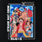 Produktbild One Piece - Straw Hat-piratbesättningen T-shirt svart