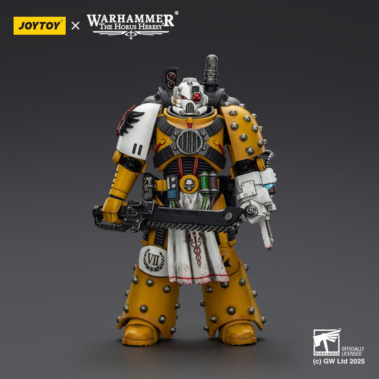 Produktbild Warhammer 40k: Imperial Fists - Legion Apothecary Actionfigur 12 cm