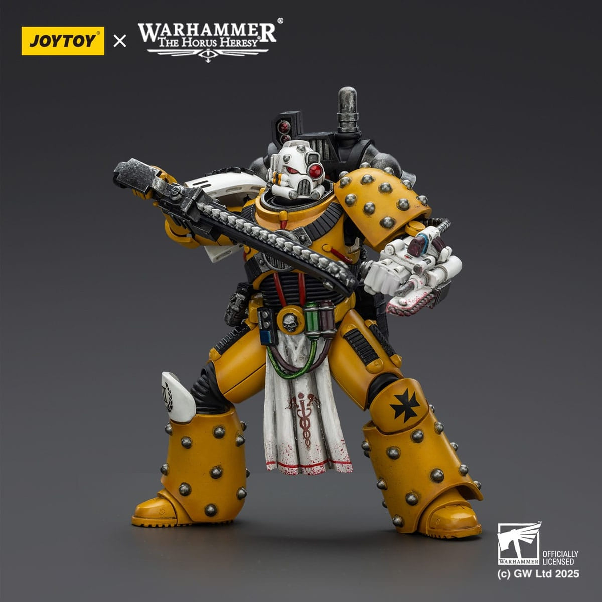 Produktbild Warhammer 40k: Imperial Fists - Legion Apothecary Actionfigur 12 cm