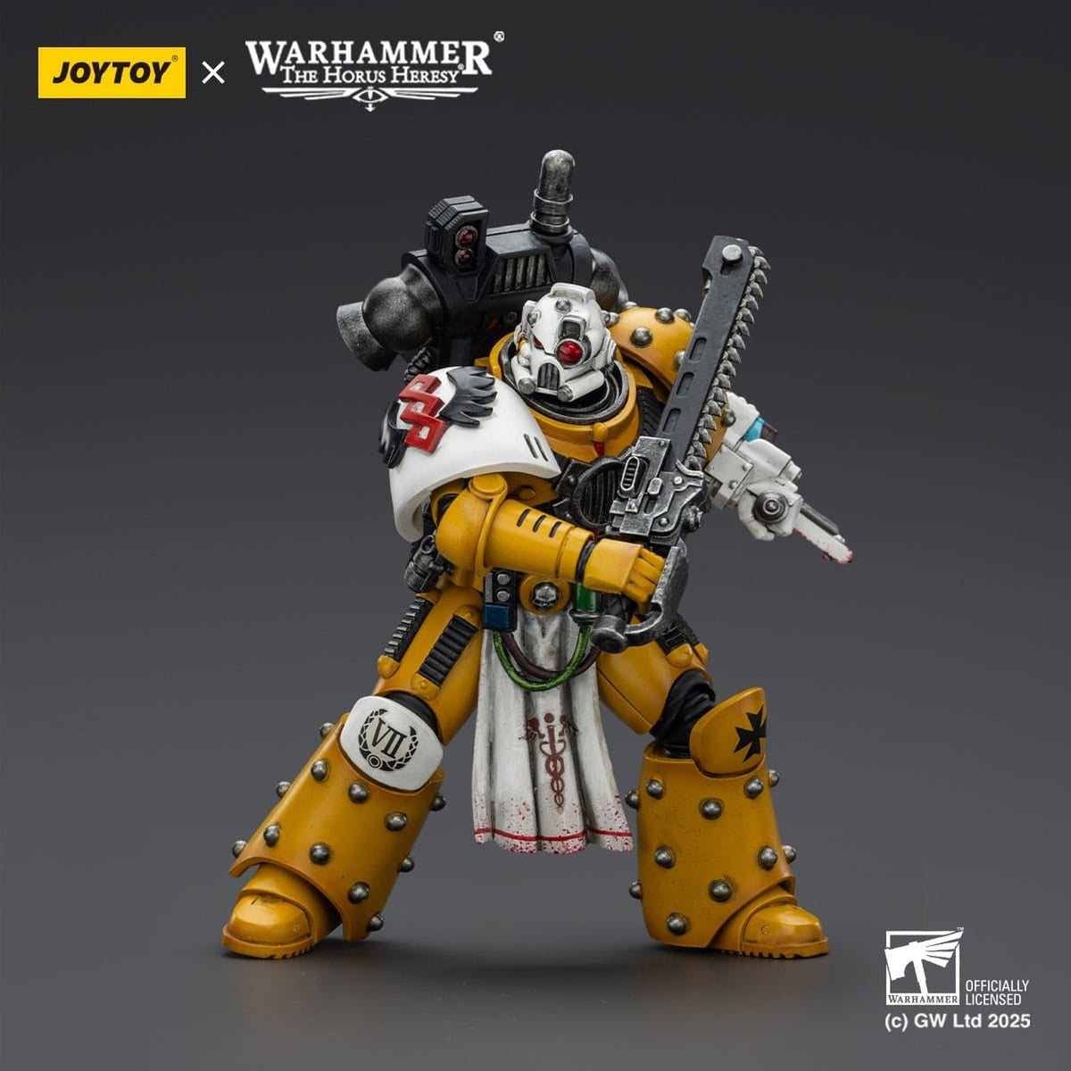 Produktbild Warhammer 40k: Imperial Fists - Legion Apothecary Actionfigur 12 cm