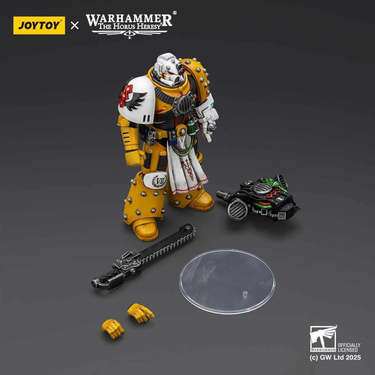 Produktbild Warhammer 40k: Imperial Fists - Legion Apothecary Actionfigur 12 cm
