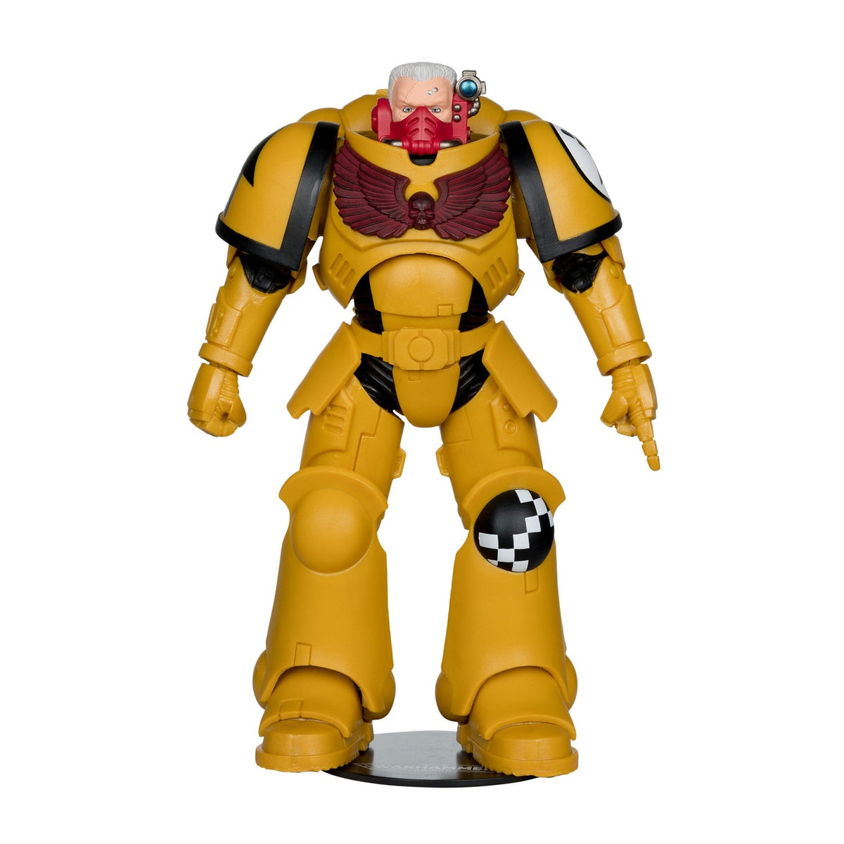 Produktbild Warhammer 40k - Intercessor Sergeant (Imperial Fist) (Gold Label) actionfigur 18 cm
