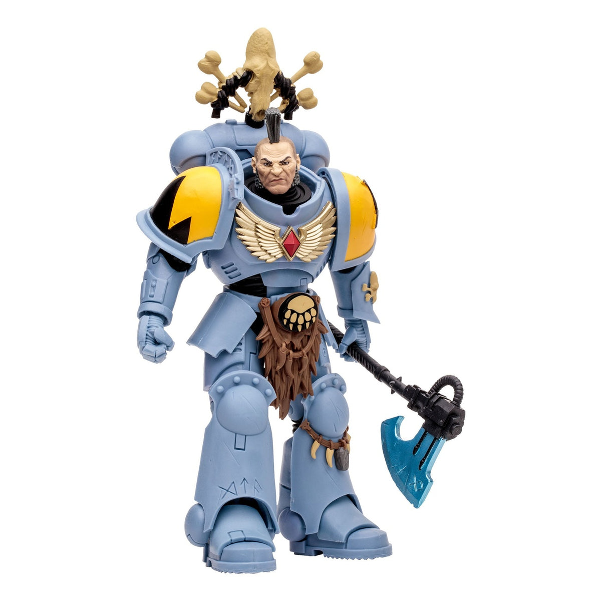 Produktbild Warhammer 40k - Space Wolves Wolf Guard actionfigur 18 cm