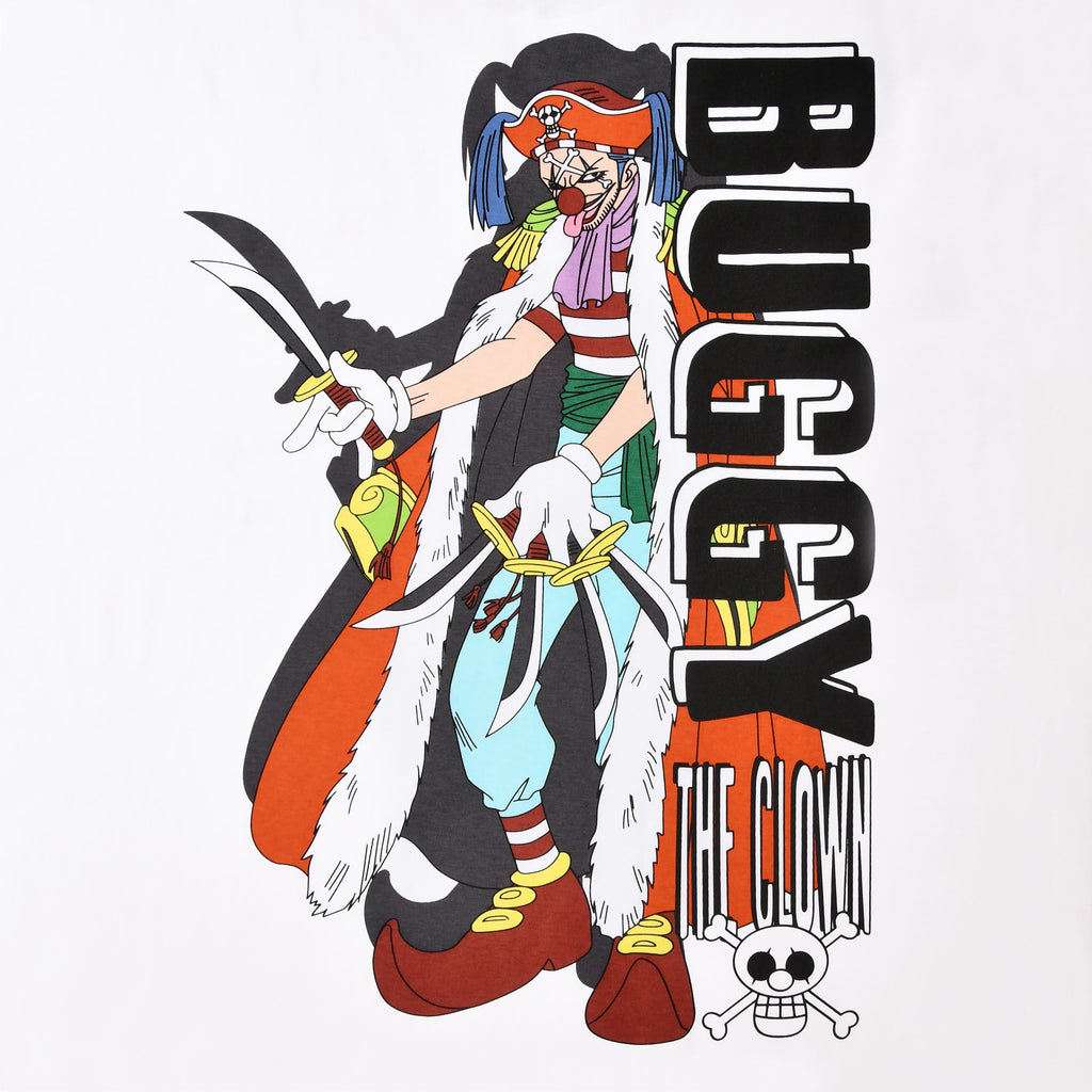 Produktbild One Piece - Buggy oversize T-shirt vit