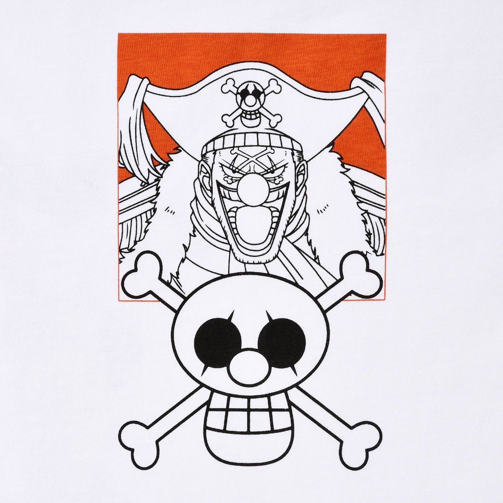 Produktbild One Piece - Buggy oversize T-shirt vit