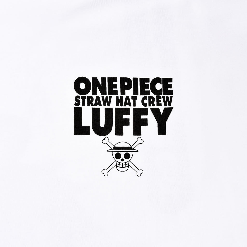 Produktbild One Piece - Luffy oversize T-shirt vit