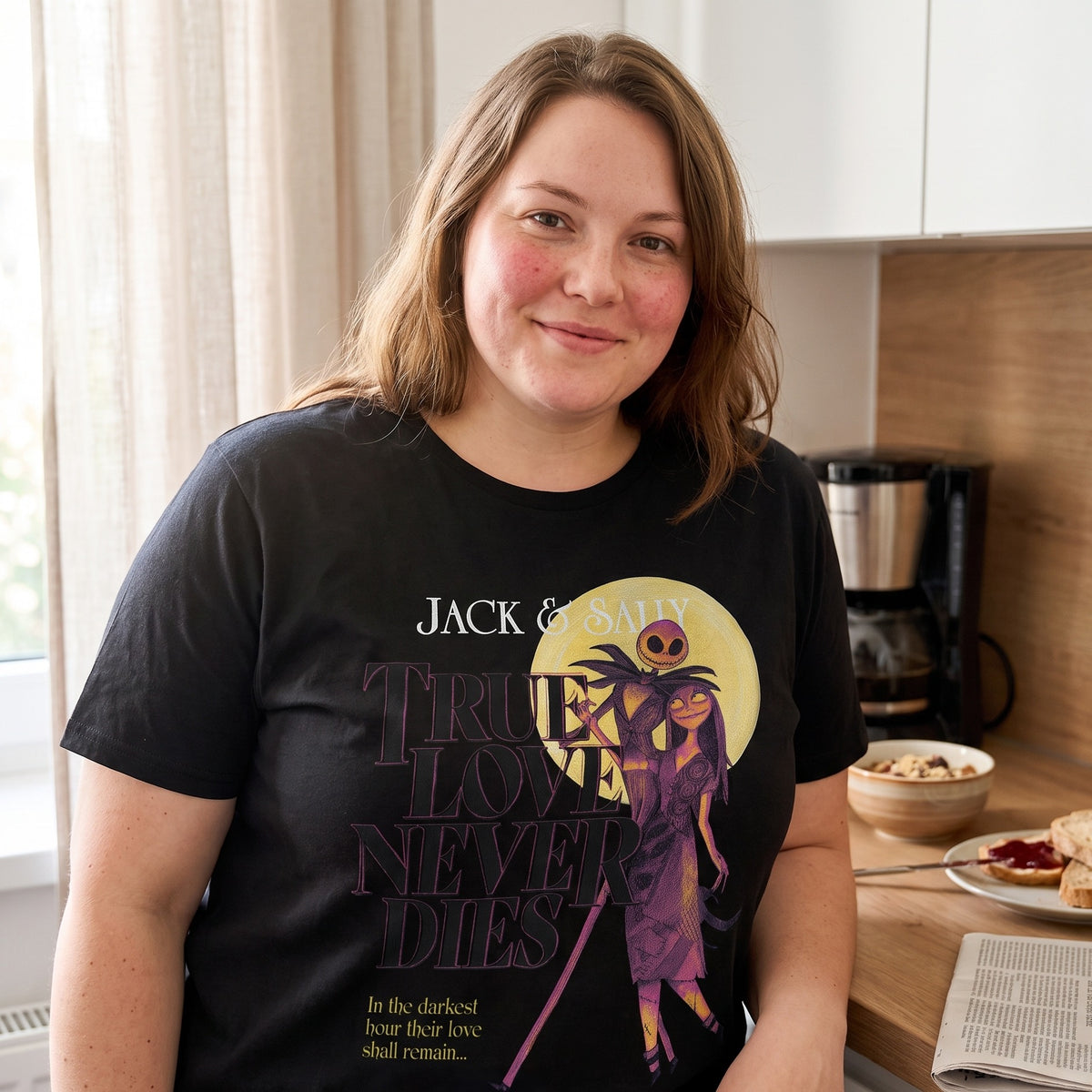 Product image Nightmare Before Christmas - True Love Never Dies T-Shirt black