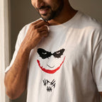 Produktbild Joker - Hahaha Premium oversize T-shirt vit