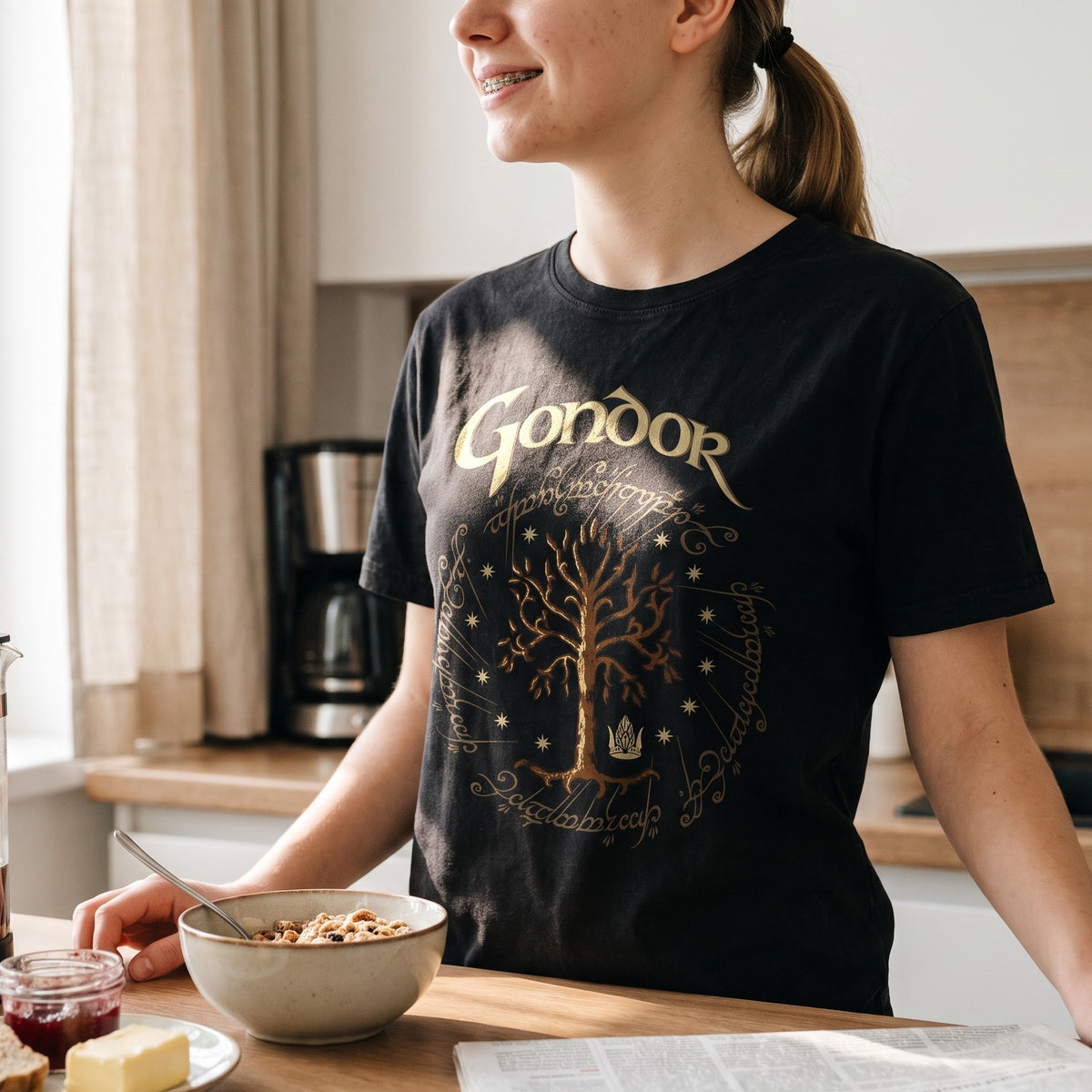 Produktbild Sagan om ringen - Gondor T-shirt svart