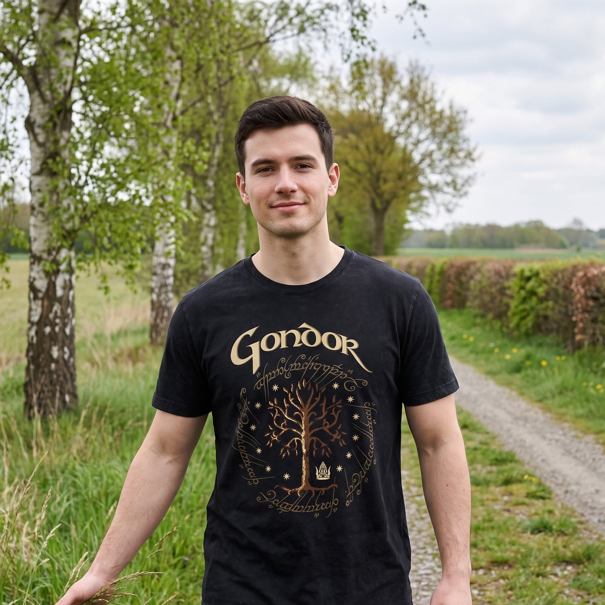Produktbild Sagan om ringen - Gondor T-shirt svart
