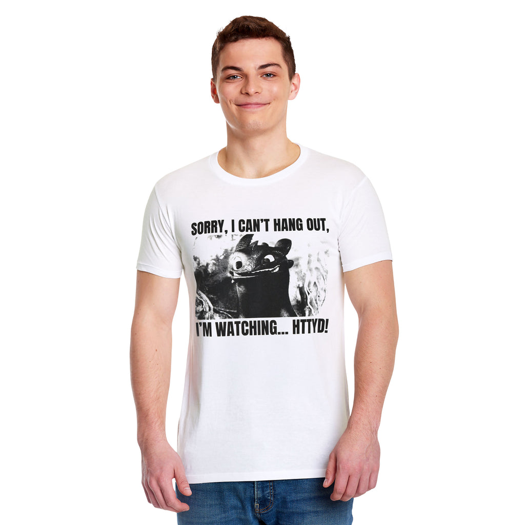 Produktbild Toothless Watching HTTYD T-shirt - Draktränaren
