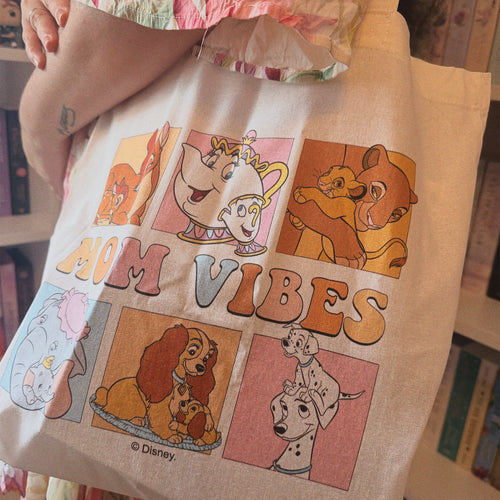 Produktbild Mom Vibes - Disney tygpåse vit