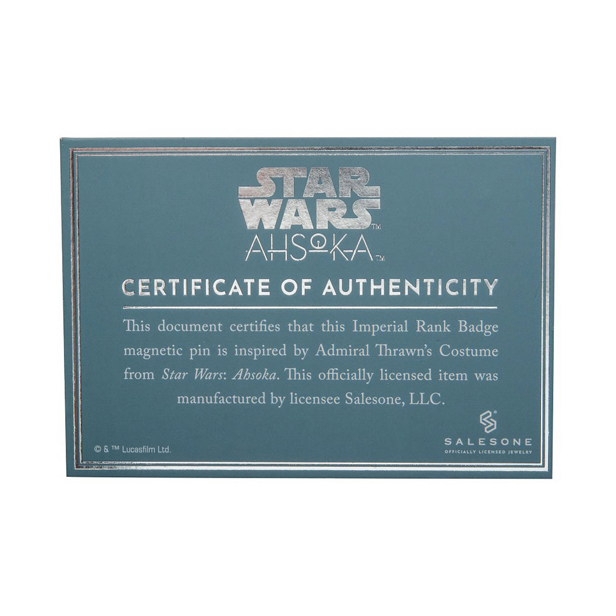 Produktbild Star Wars - Ahsoka Tano Amiral Thrawn-pin