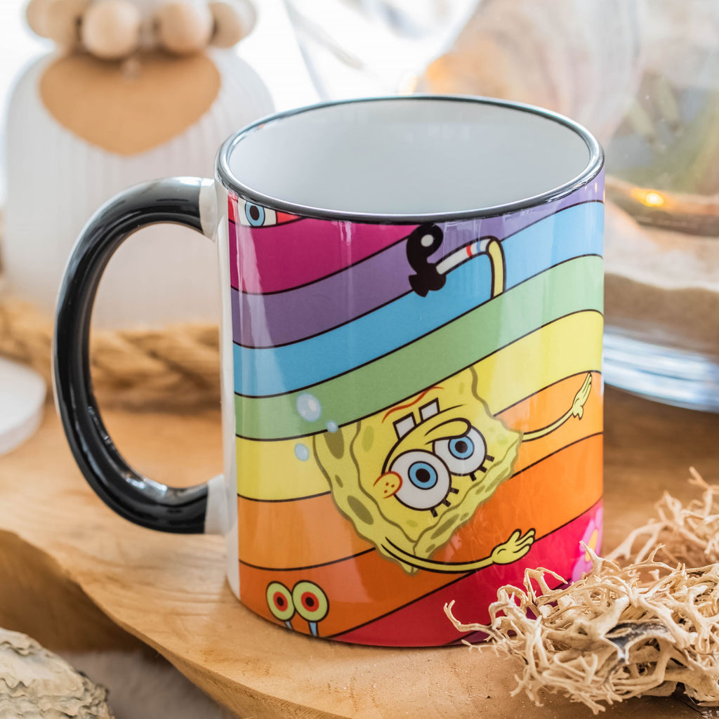 Produktbild SpongeBob - Rainbow mugg