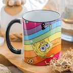 Produktbild SpongeBob - Rainbow mugg