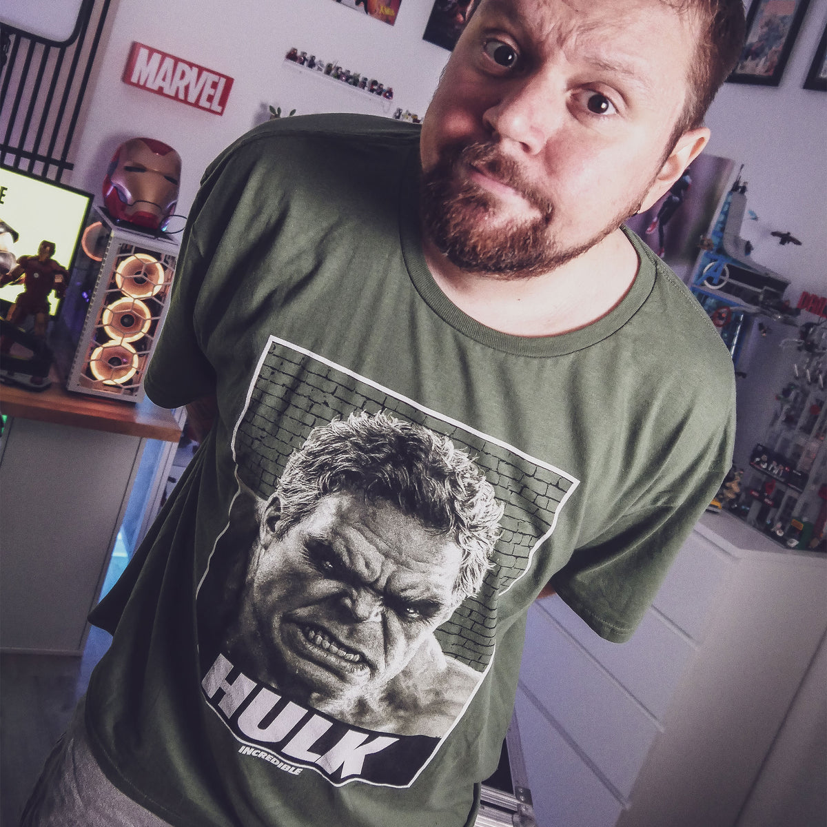Produktbild Hulk - Incredible Grön T-shirt