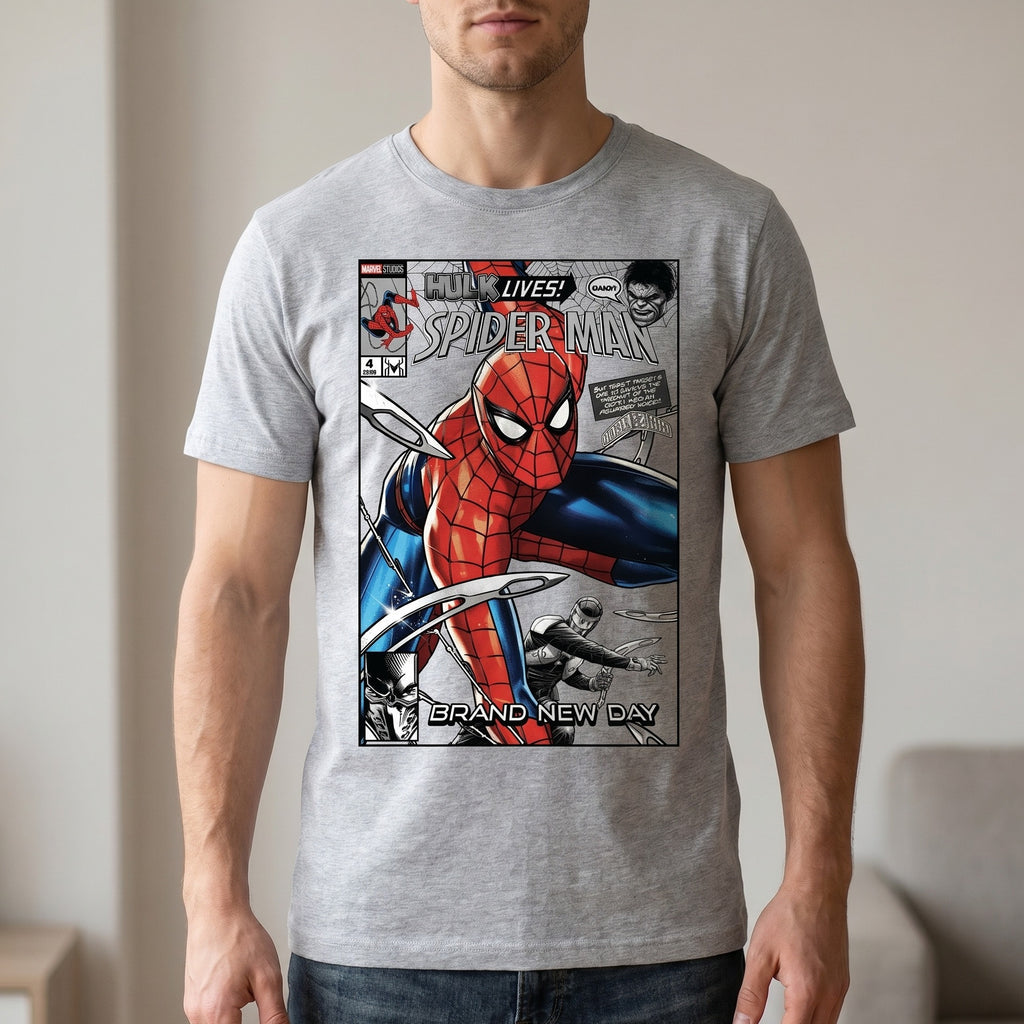 Produktbild Spider-Man - Brand New Day grå T-shirt