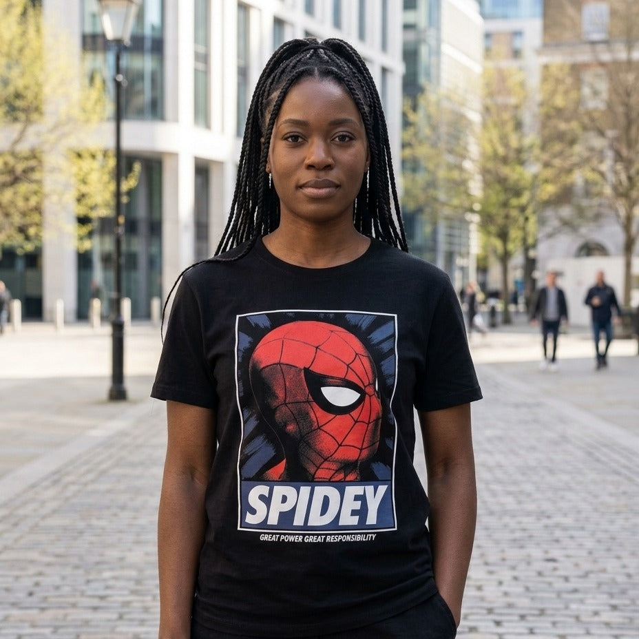 Produktbild Spider-Man - Spidey Great Power T-shirt svart