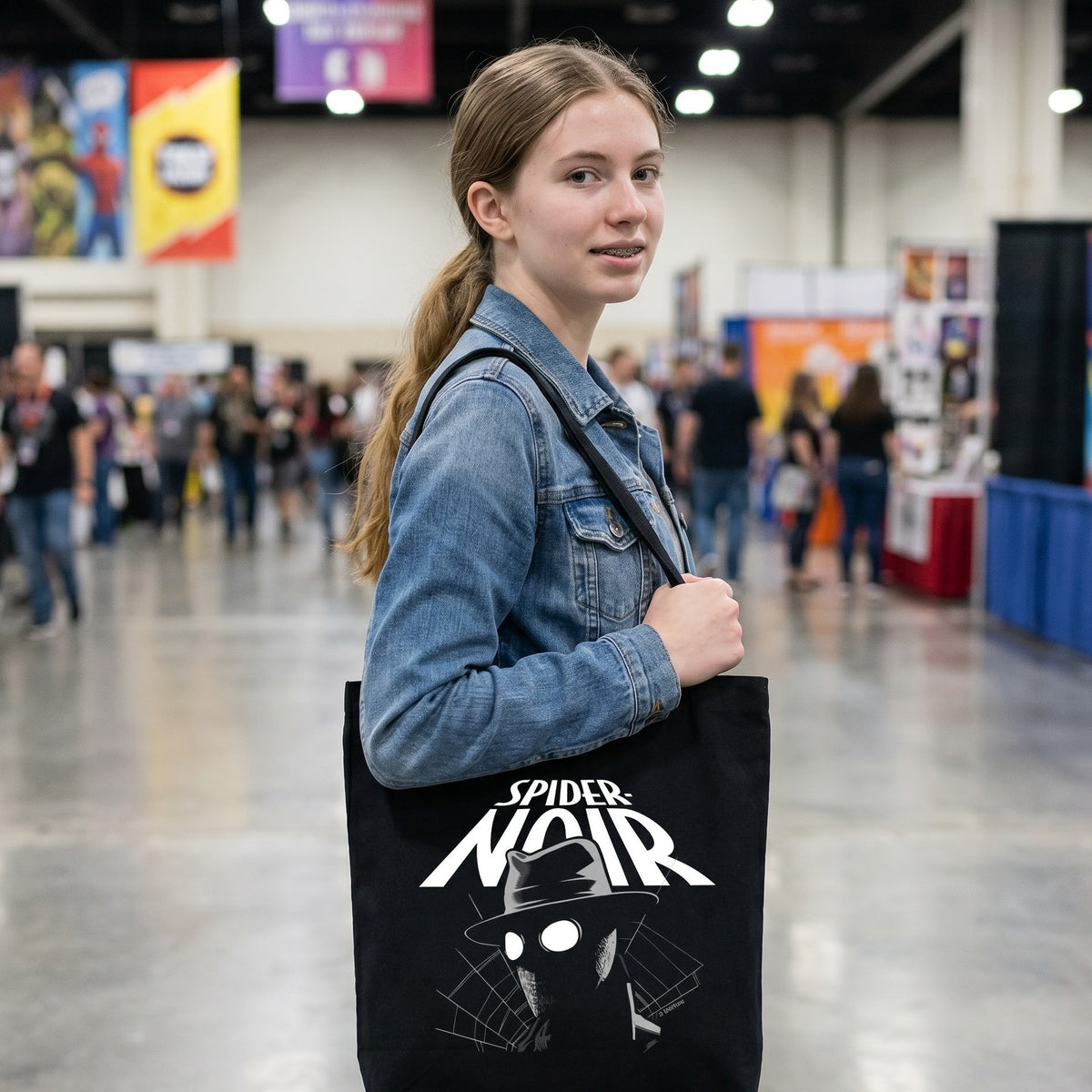 Produktbild Spider-Man - Spider-Noir Tote bag svart