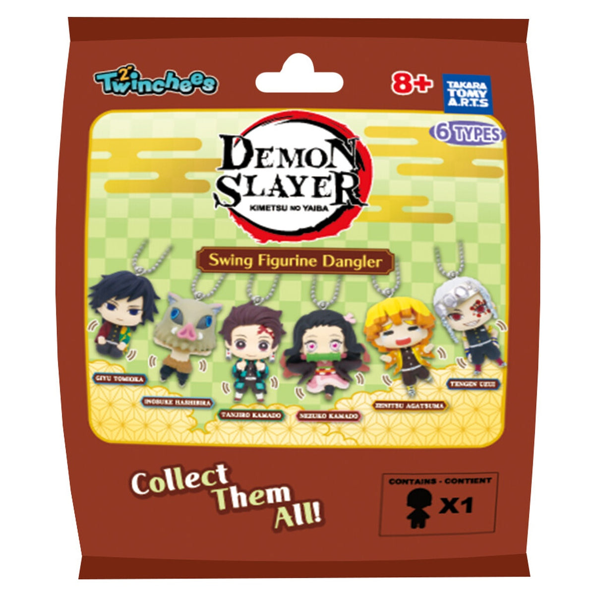 Produktbild Demon Slayer - Mystery Twinchees Nyckelring