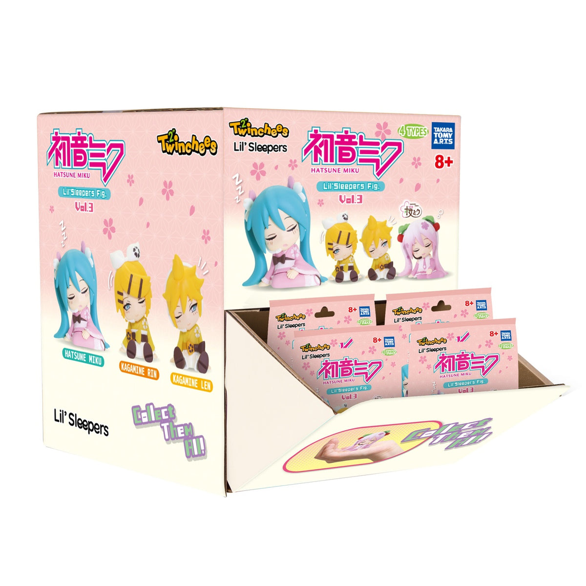 Produktbild Hatsune Miku - Lil' Sleepers Wave 3 Mystery Twinchees Figurdiplay E1096323