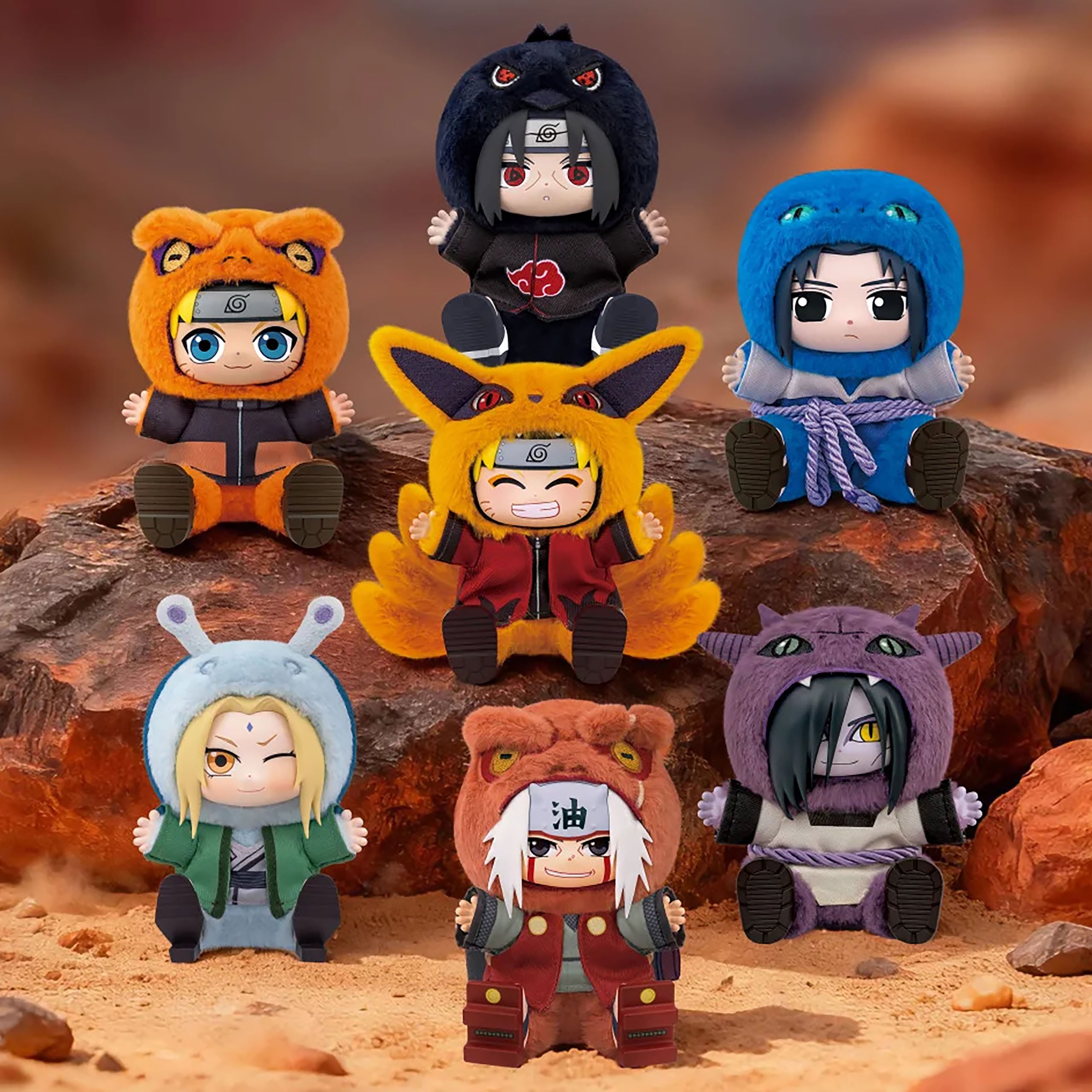 Produktbild Naruto - Cute Beasts mysterieplyschfigur