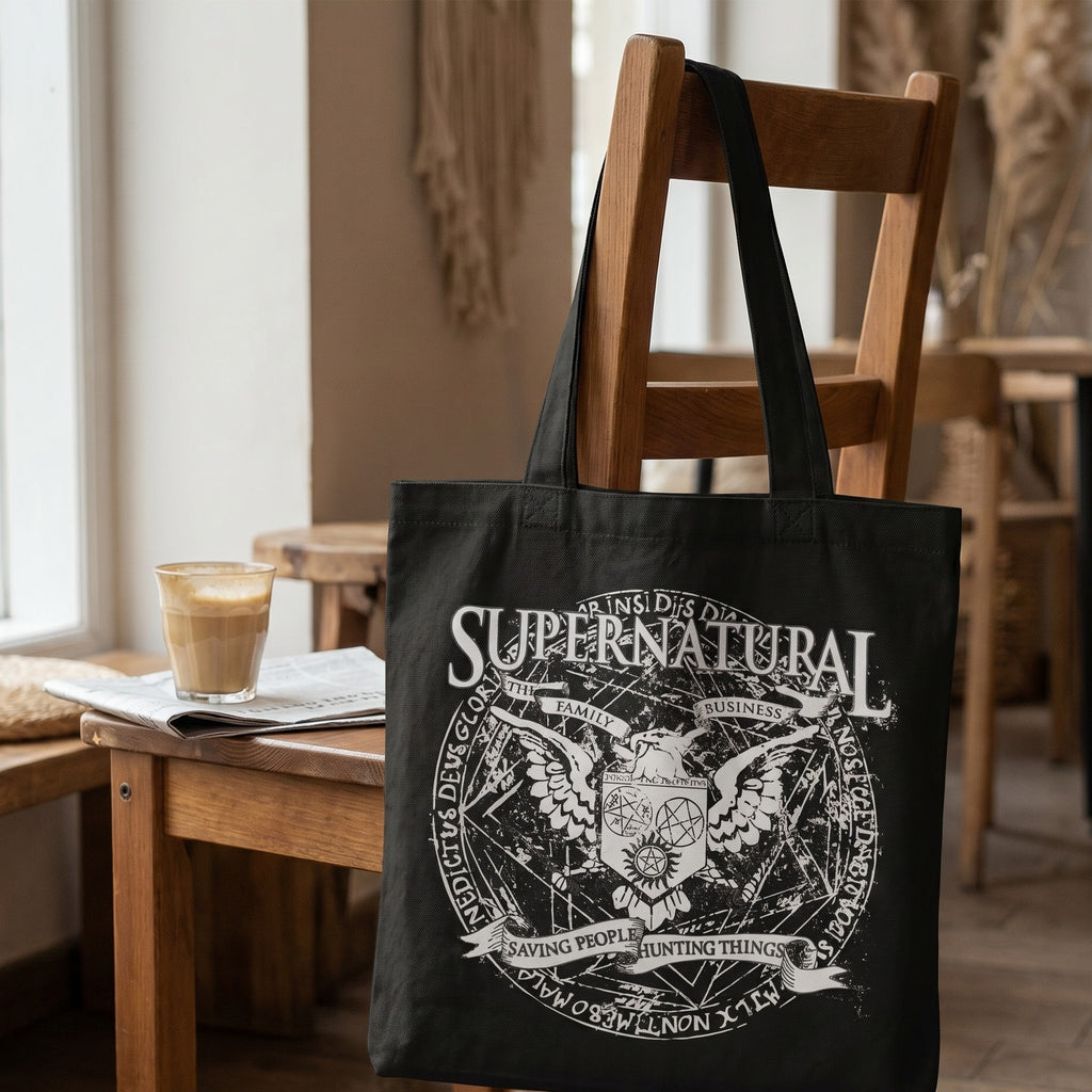 Produktbild Supernatural - Winchester Family Business Tygkasse