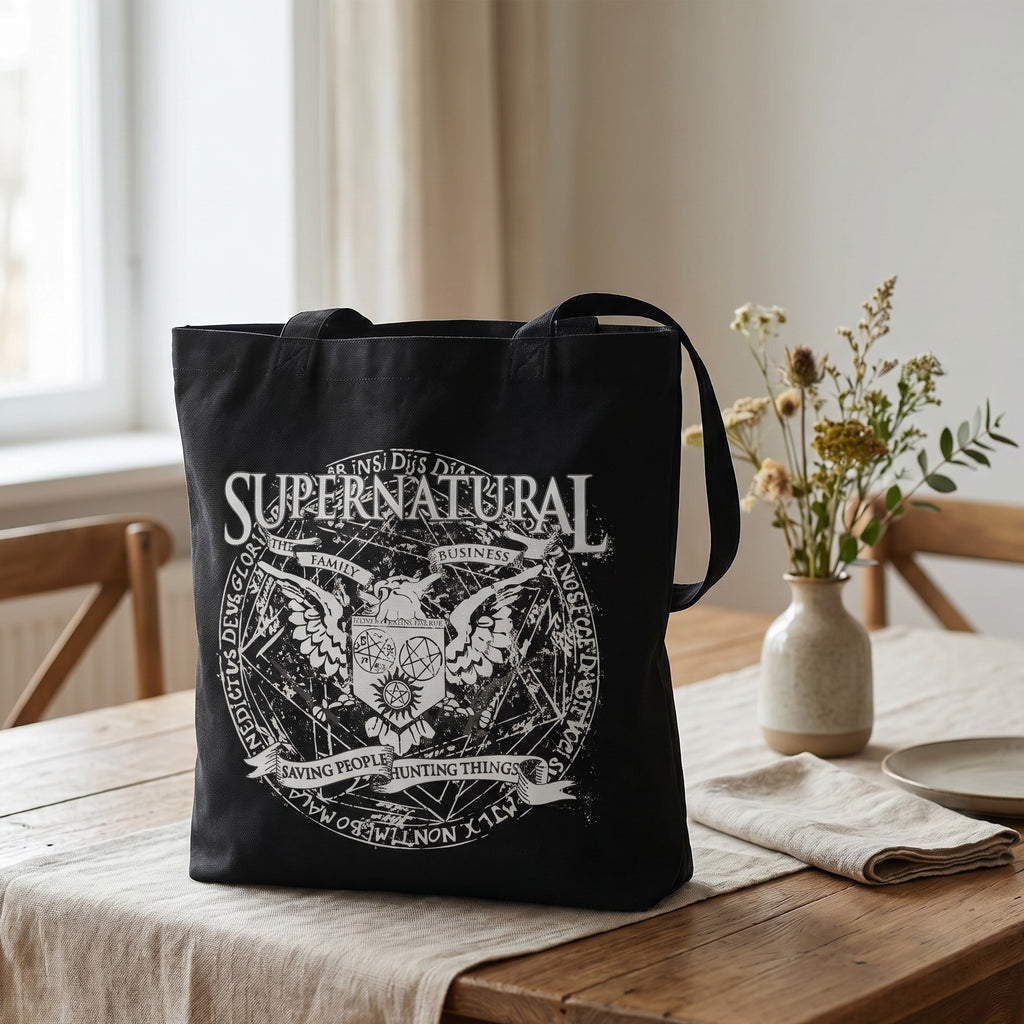 Produktbild Supernatural - Winchester Family Business Tygkasse
